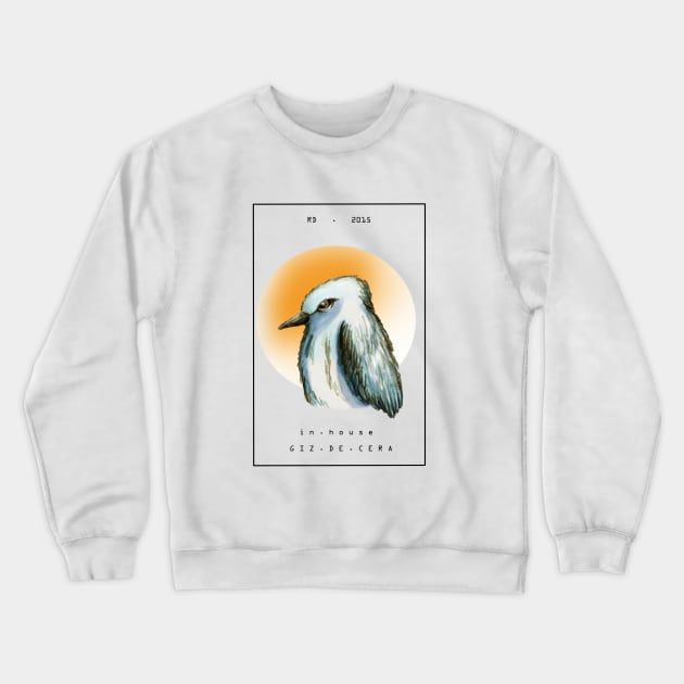 Blue Bird Crewneck Sweatshirt by MemoryBliss